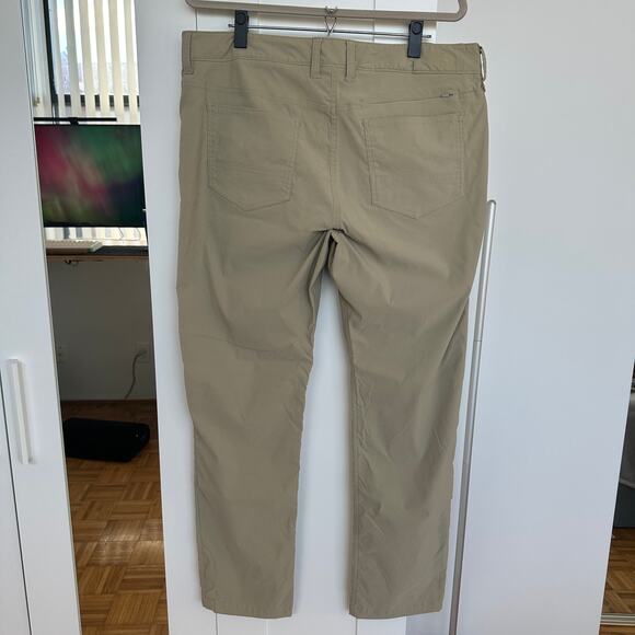The North Face Men’s Sprag 5-Pocket Pants, Khaki Sandstone, Size 38 Regular, EUC - Picture 2 of 8